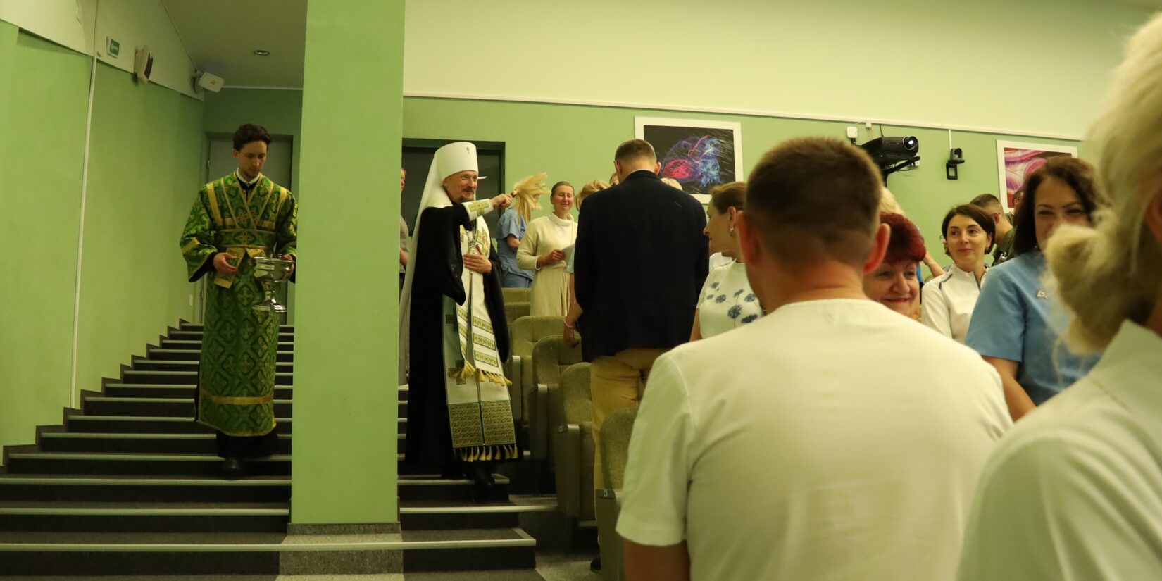Архипастырский визит в ГУ «Республиканский научно-практический центр «Кардиология»