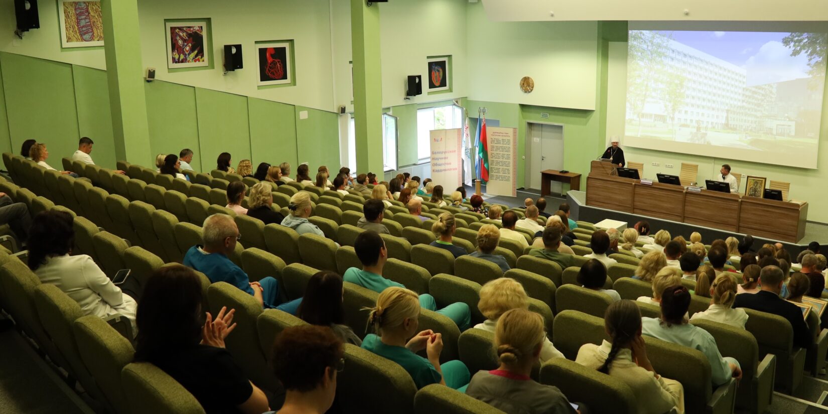 Архипастырский визит в ГУ «Республиканский научно-практический центр «Кардиология»