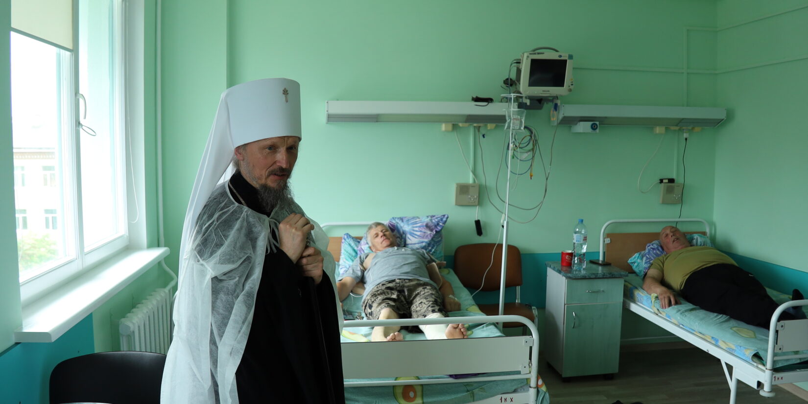 Архипастырский визит в ГУ «Республиканский научно-практический центр «Кардиология»