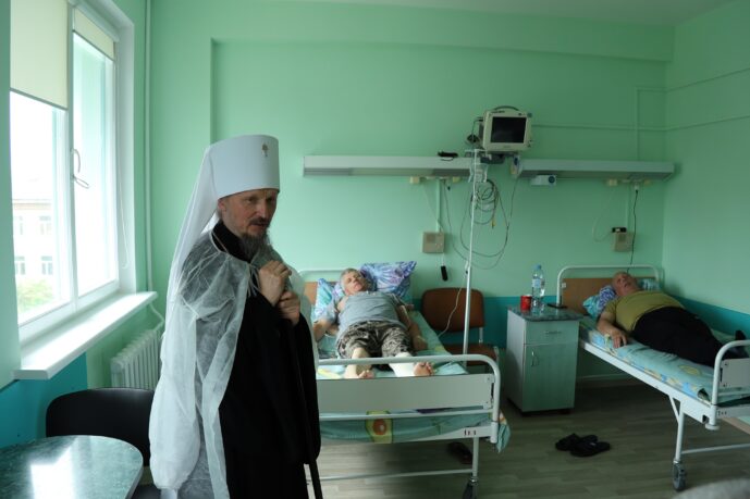 Архипастырский визит в ГУ «Республиканский научно-практический центр «Кардиология»